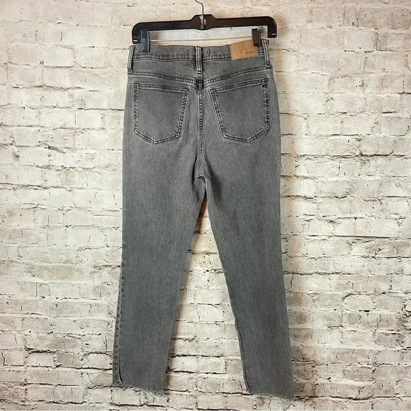 Madewell Women's Size 26 The Perfect Vintage Jeans Cosner Wash Knee Rip Edition - Picture 11 of 12